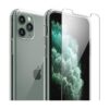 FlexGear Carcasa transparente para iPhone 11 Pro MAX y 2_1