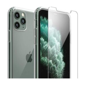 FlexGear Carcasa transparente para iPhone 11 Pro MAX y 2_1