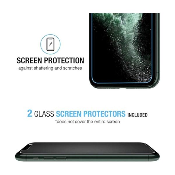 FlexGear Carcasa transparente para iPhone 11 Pro MAX y 2_3