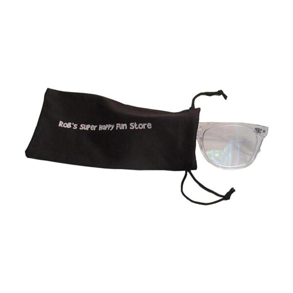 Gafas de difracción de fuegos artificiales 2 vasos