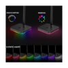 KAFRI Soporte para auriculares RGB con cargador_2