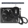 Hongso Ventilador de repuesto para calefactor de pared_5