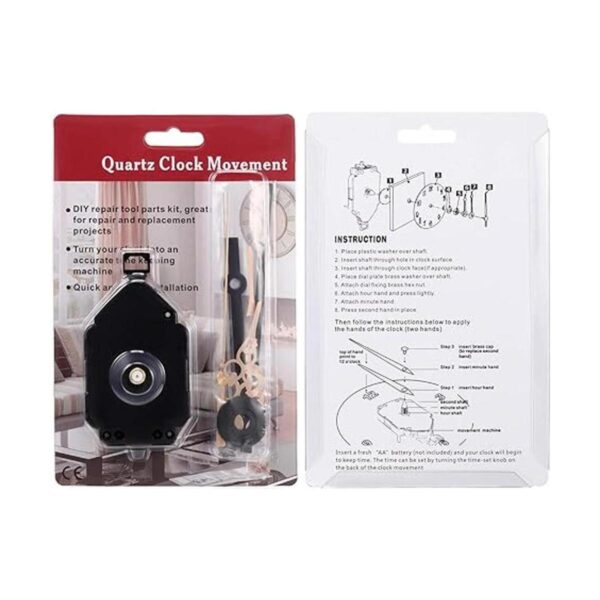 Hicarer Kit de movimiento de reloj de péndulo de cuarzo