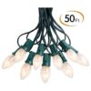 C9 Juego de luces de cadena de Navidad transparente luces_2