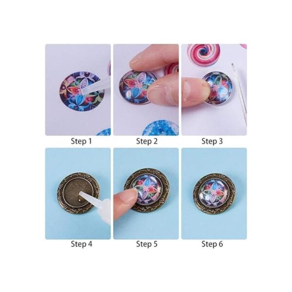 SUNNYCLUE Juego de 10 broches para solapa con diseño de
