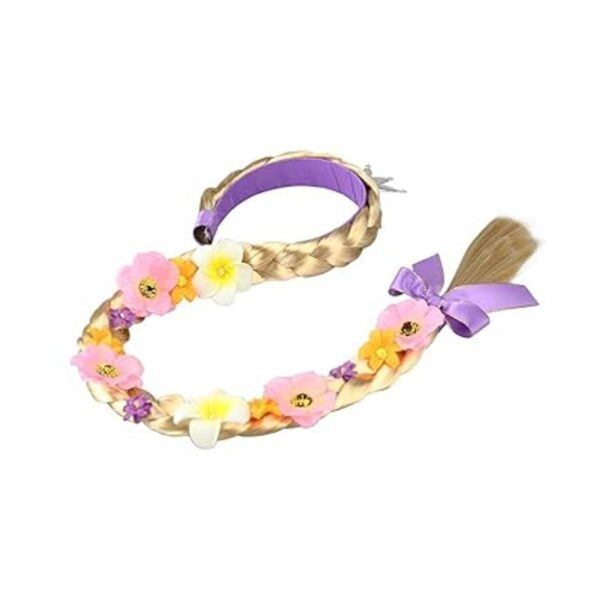 JiaDuo Peluca de disfraz de princesa para niñas cabello_2