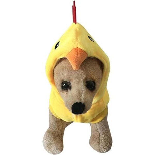 Mogoko Divertido disfraz de pollo para perro disfraz de