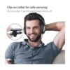 Avantree HF039 Auriculares de cable largo en espiral para_6