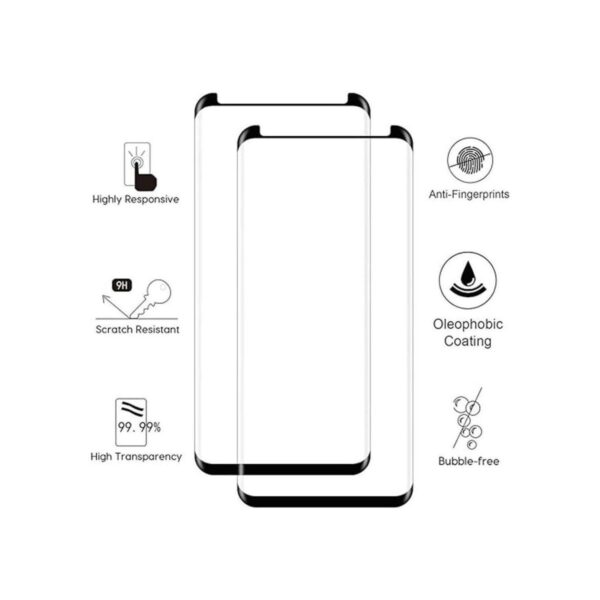 Paquete de 2 protector de pantalla para Samsung Galaxy S9_2