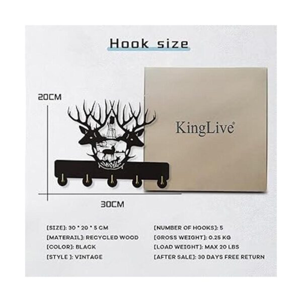 KingLive Ganchos para llaves de pared ganchos para llaves_2