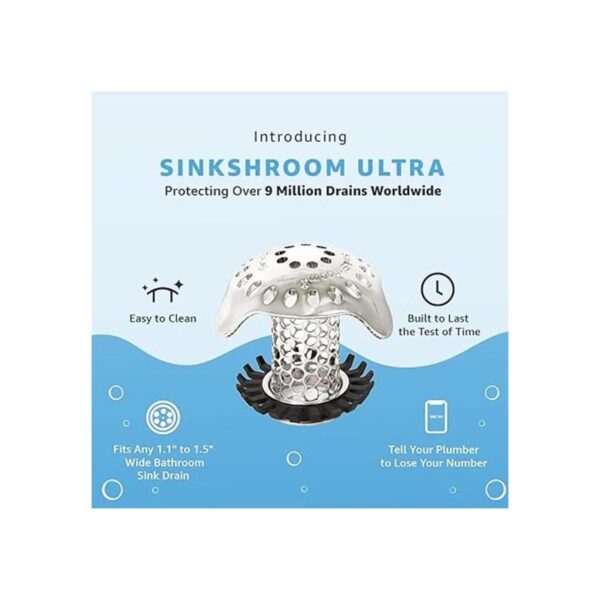 SinkShroom Ultra revolucionario protector de drenaje para_4
