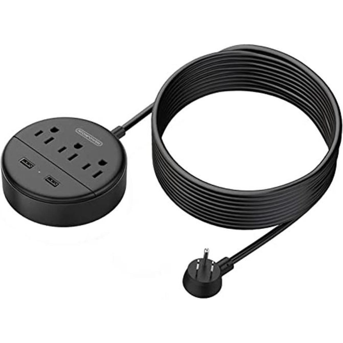 NTONPOWER Cable de extensión largo de 15 pies enchufe