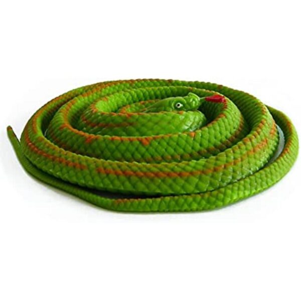 Serpiente de goma elástica suave elástico fácil de_1