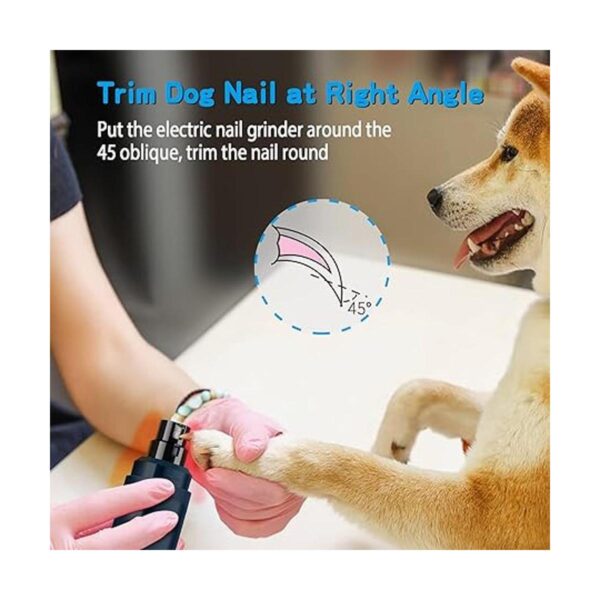 Casfuy Molinillo de uñas para perros mejorado profesional