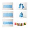 Autupy Juego de 35 borlas de papel de seda para fiestas_5