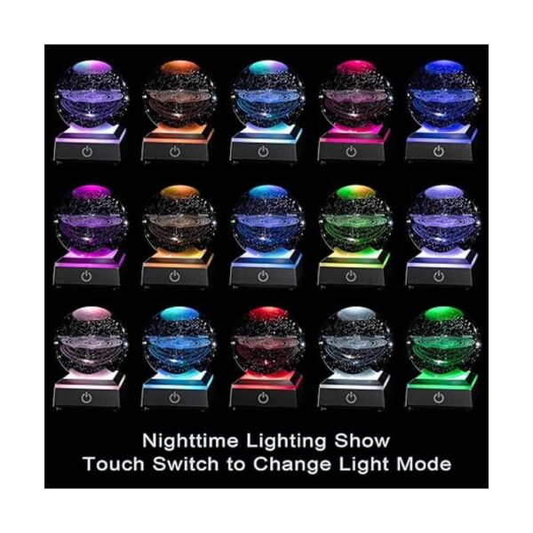 HOCHANCE Cristal 3D con base de luz LED colorida regalo_2
