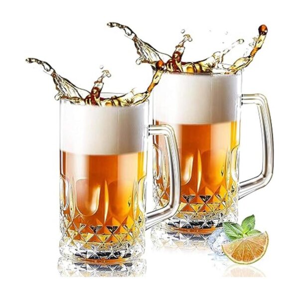 Momugs Tazas de cerveza de 32 onzas Paquete de 2 vasos