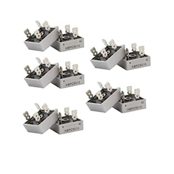 HiLetgo 10pcs KBPC5010 Diodo puente rectificador diodo 50A_1