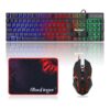 BlueFinger Combo de teclado RGB para juegos y mouse_1