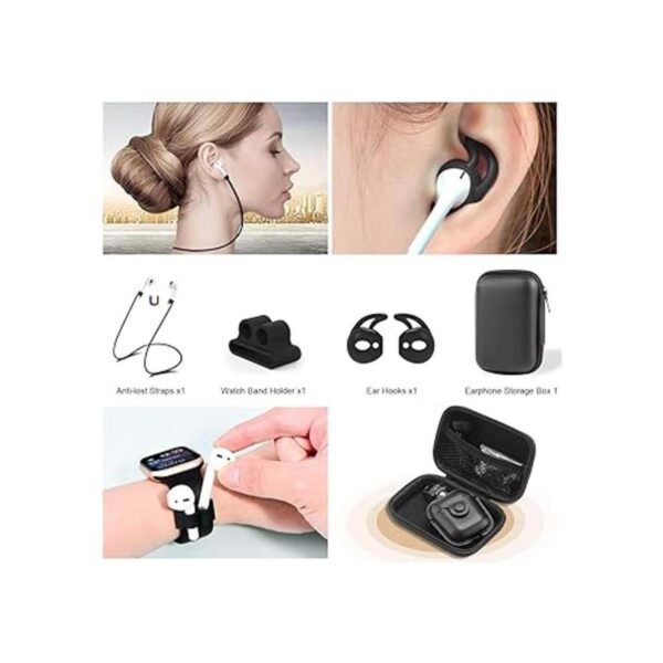 Maxjoy Funda compatible para Airpods funda protectora de