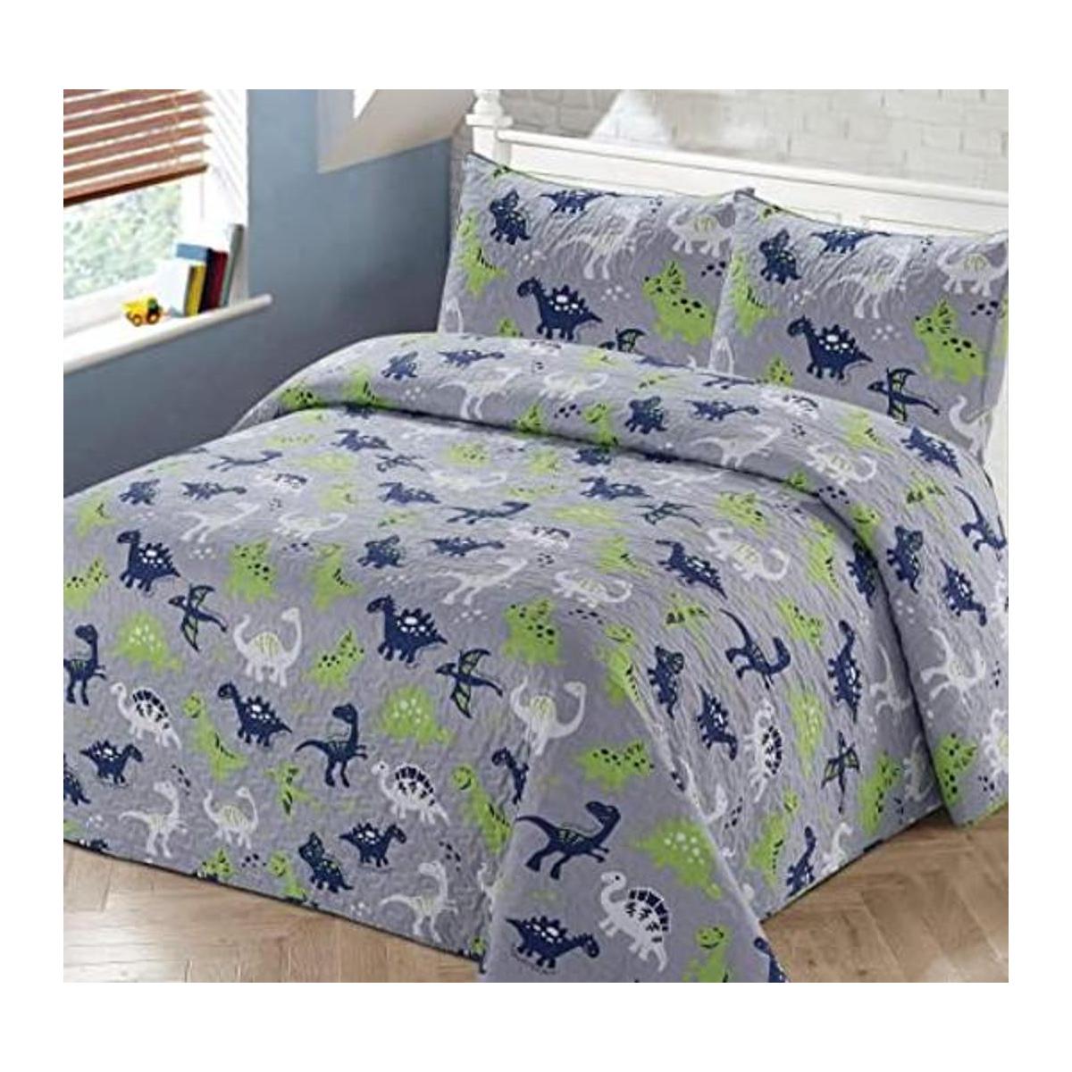 Juego de 2 fundas de edredón para cama individual diseño