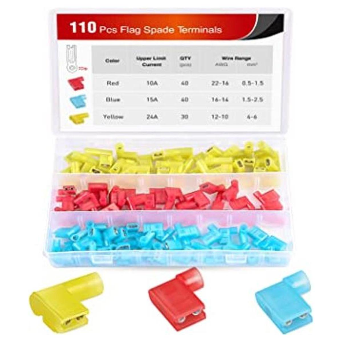 Nilight 50047R Juego de 110 piezas de espada de bandera