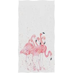 Naanle Elegantes toallas de mano decorativas grandes con_1