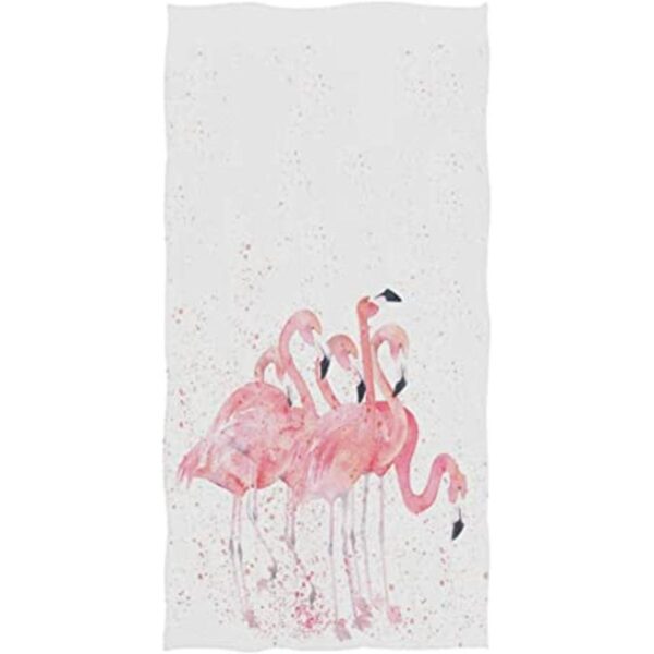 Naanle Elegantes toallas de mano decorativas grandes con_1