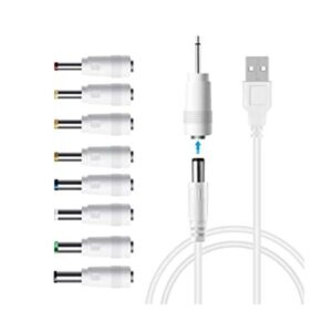LANMU Cable de alimentación USB a CC cable de carga_1
