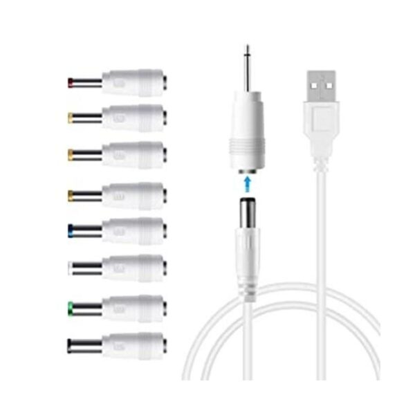 LANMU Cable de alimentación USB a CC cable de carga_1
