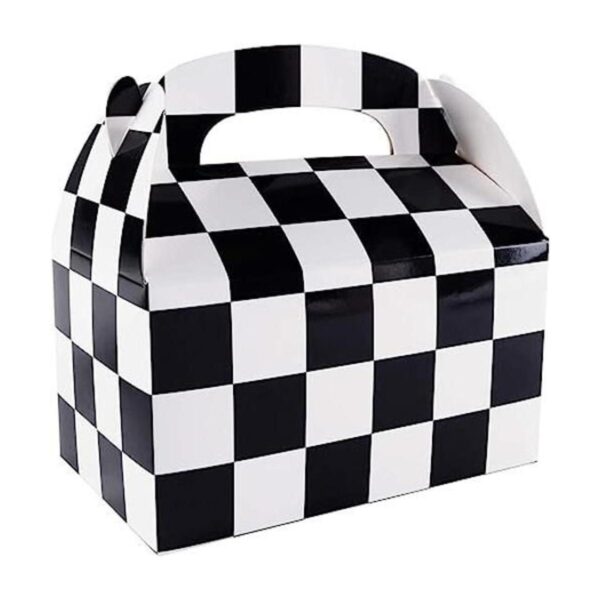 Paquete de 12 cajas de cartón de regalo con asas para_1