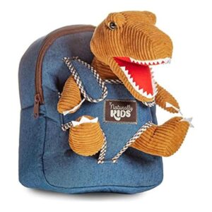 Naturally KIDS Mochila pequeña de dinosaurio juguetes de_1