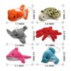 Paquete de 25 mini juguetes de peluche de animales del_5