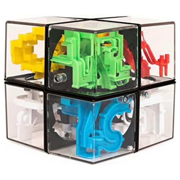 Rubiks Perplexus Hybrid de 2 x 2 desafiante juego de_1