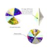 DONGZHOU 100 piezas de cristal AB con forma de mezcla_3