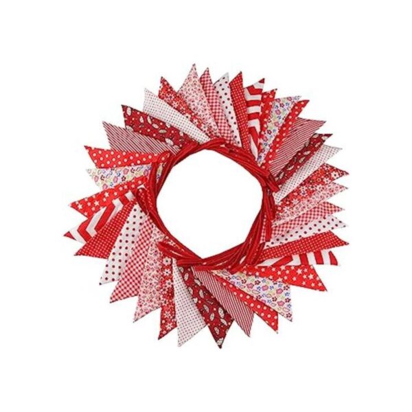 Banderines triangulares de 32.8 ft 32 pies 36 banderas
