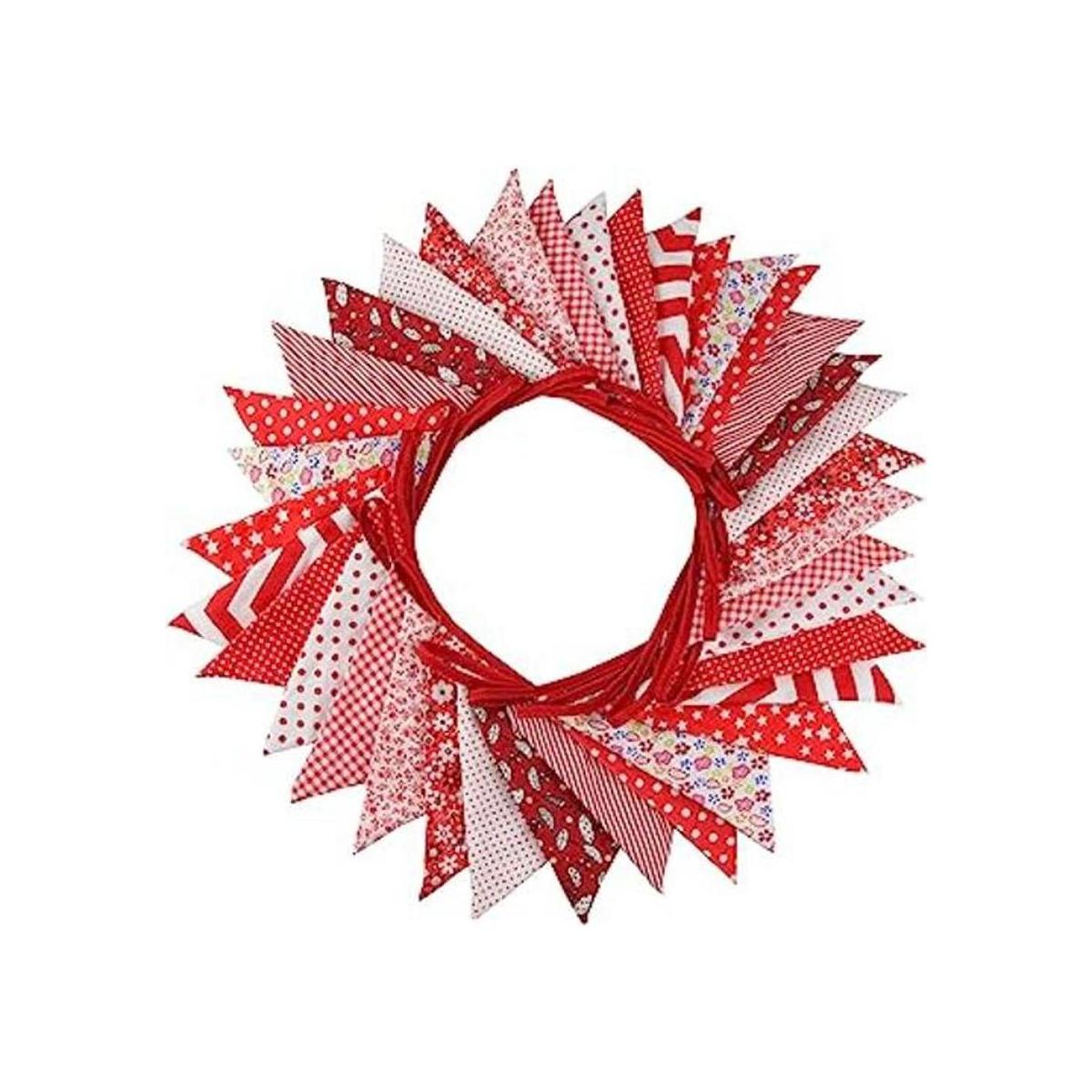 Banderines triangulares de 32.8 ft 32 pies 36 banderas