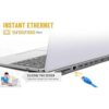 NOV8Tech Estación de acoplamiento USB C Hub 11 en 1 tipo C_2