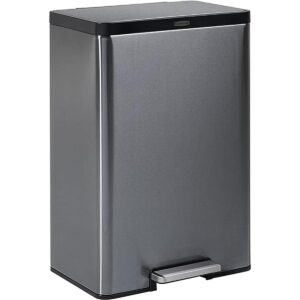 Rubbermaid Elite Bote de basura doble hecho de acero_1