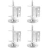 POWERTEC 71151 Niveladores de patas ajustables con soporte