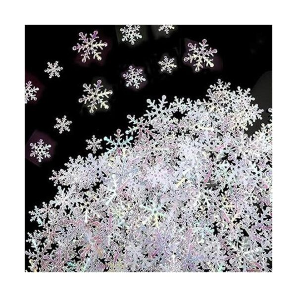 Confeti de copos de nieve Konsait 300 unidades_1