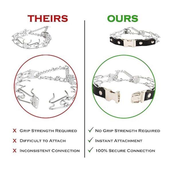 Herm Sprenger Collar de entrenamiento para perros con_3