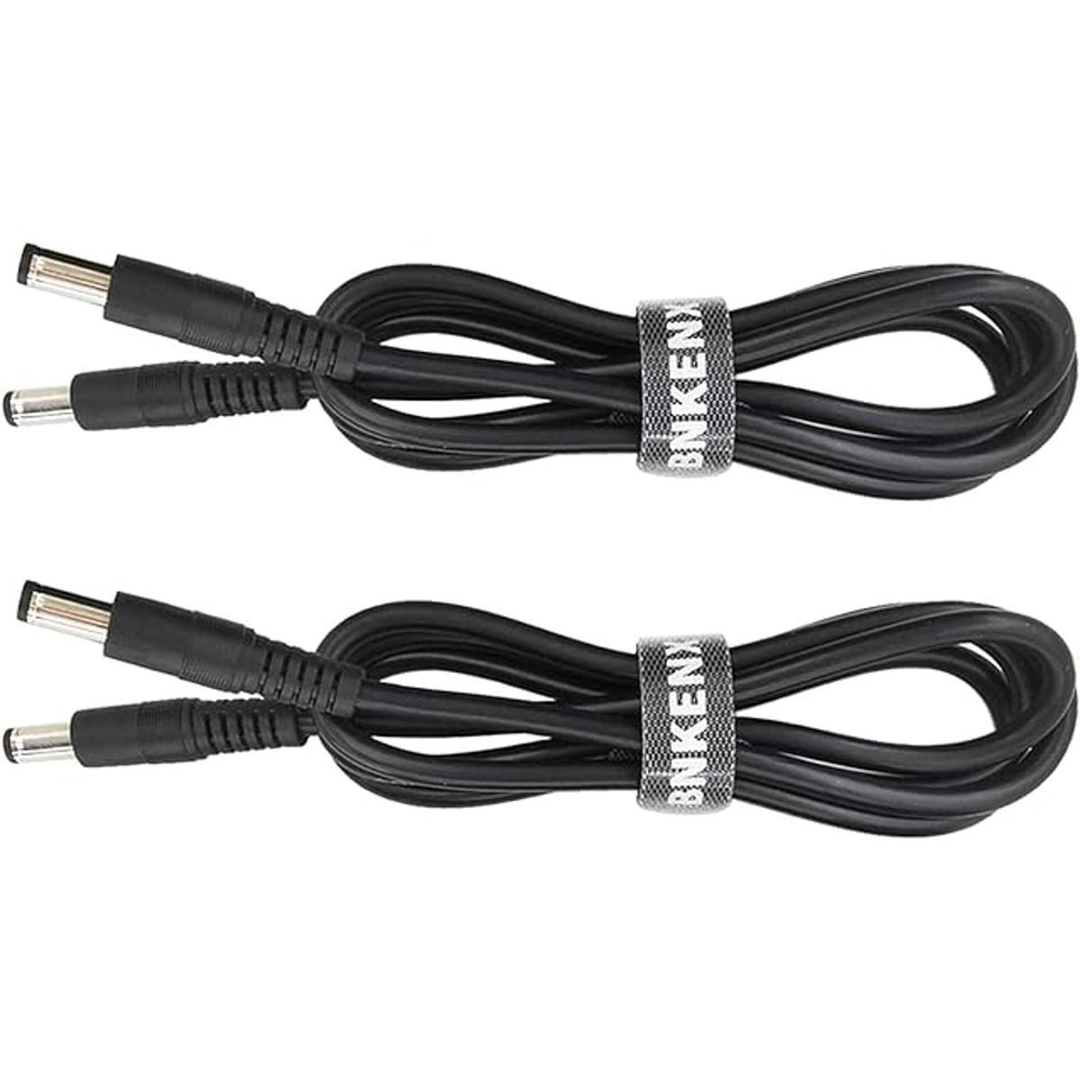 BNKENX 2 unids macho a macho 5525 in enchufe DC