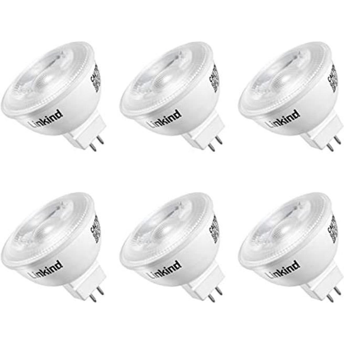 Linkind Bombillas LED MR16 regulables base bipin GU5.3