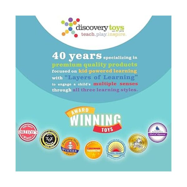 Discovery Toys Juego de herramientas de jardín para niños_4
