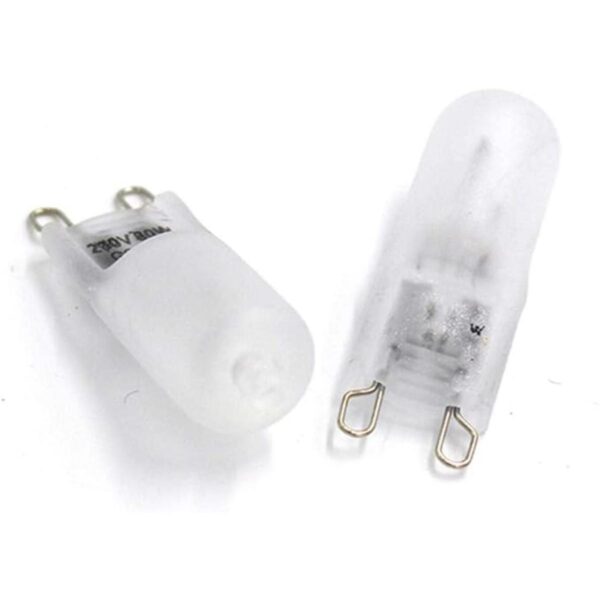 JKLcom G9 Bombillas halógenas esmeriladas 60 W G9 JCD_2