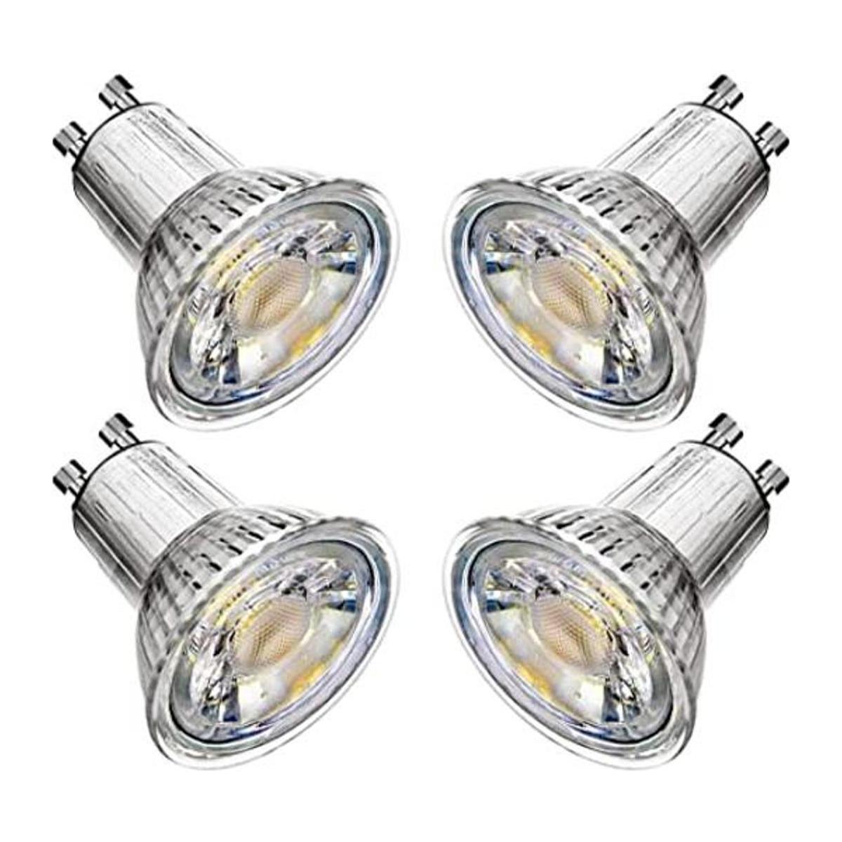 MD Lighting Bombilla halógena GU10 de 50 W equivalente a