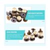 Swpeet 30 sets de bronce 0.315 x 0.394 x 0.394 in Chicago