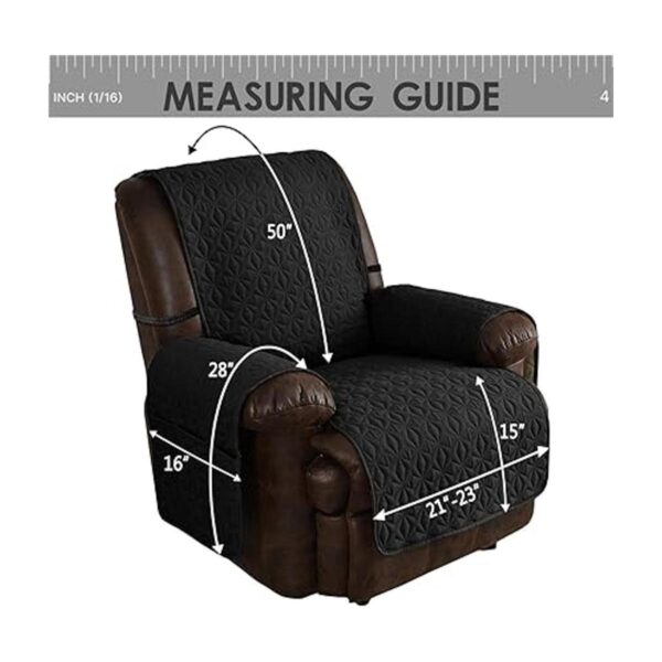 RBSC Home Cubiertas protectoras para sillón de piel