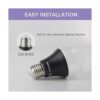 Bombilla LED UV negra 2 unidades 8 W equivalente a 60_4